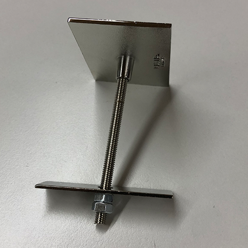 Plakette Silber rot