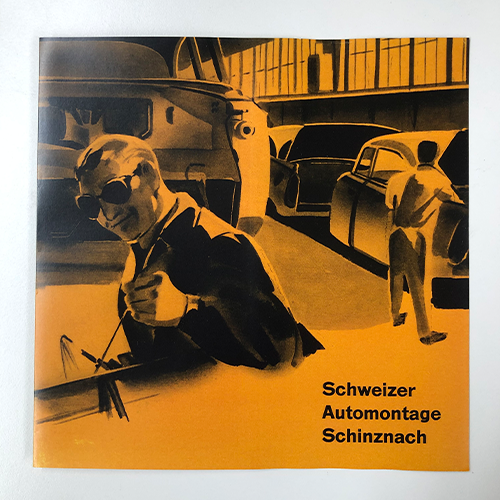 Faltblatt «Schweizer Automontage Schinznach»